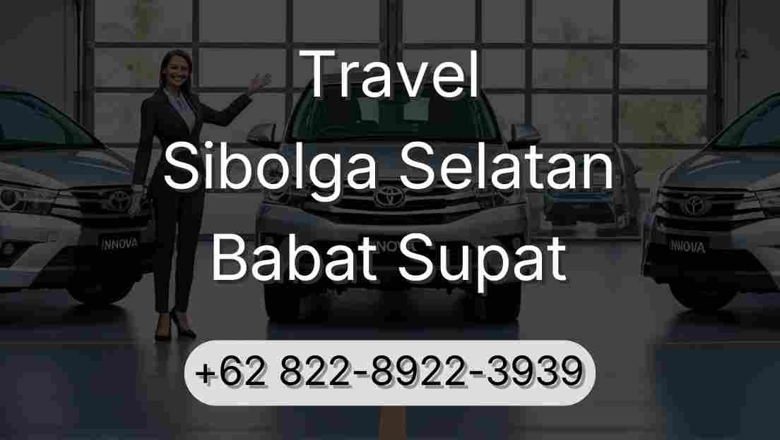 Travel Sibolga Selatan Babat Supat