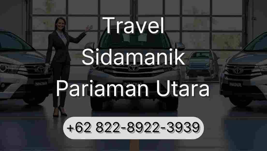Travel Sidamanik Pariaman Utara