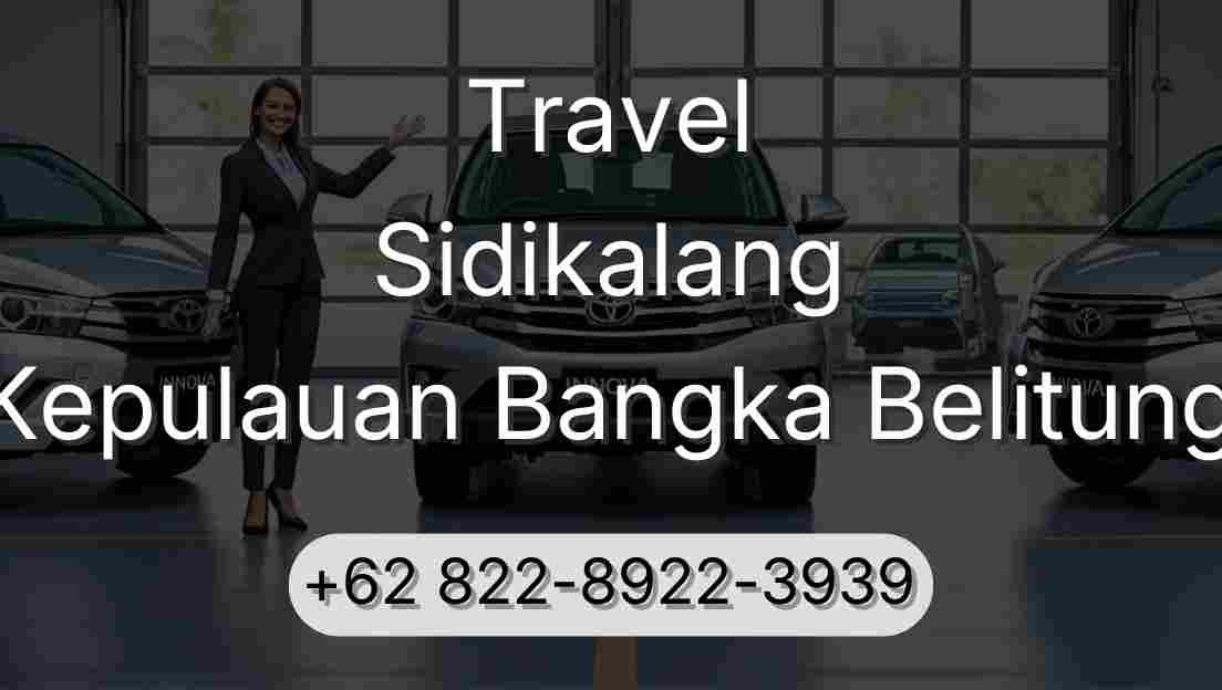 Travel Sidikalang Kepulauan Bangka Belitung