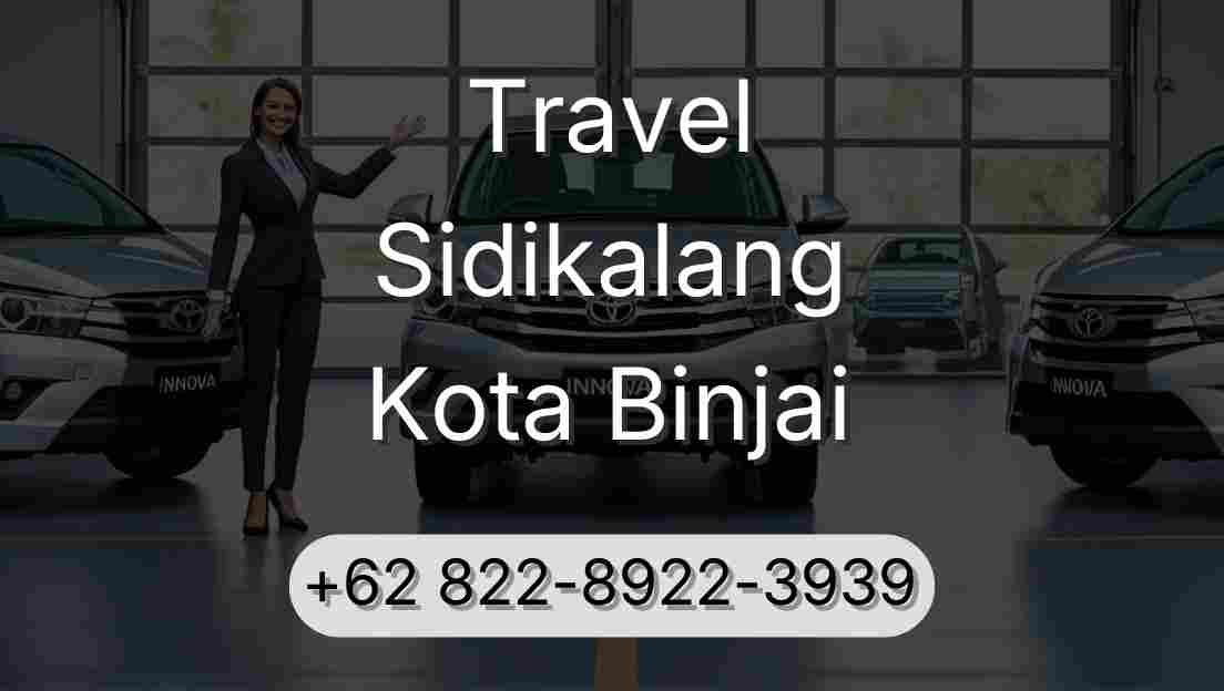 Travel Sidikalang Kota Binjai
