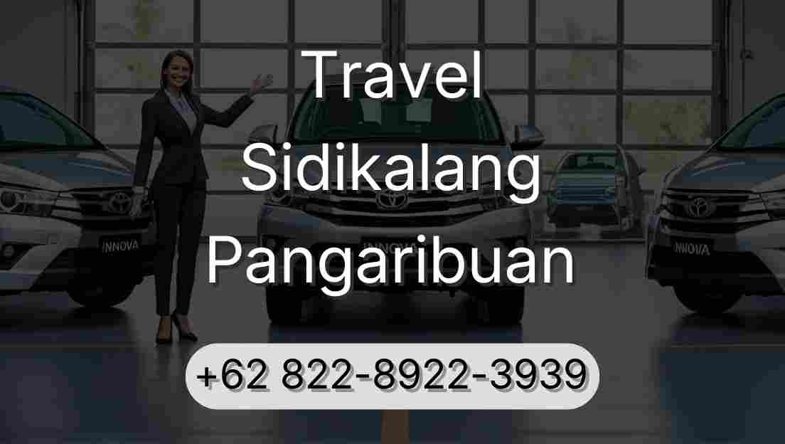 Travel Sidikalang Pangaribuan
