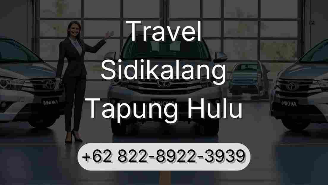Travel Sidikalang Tapung Hulu