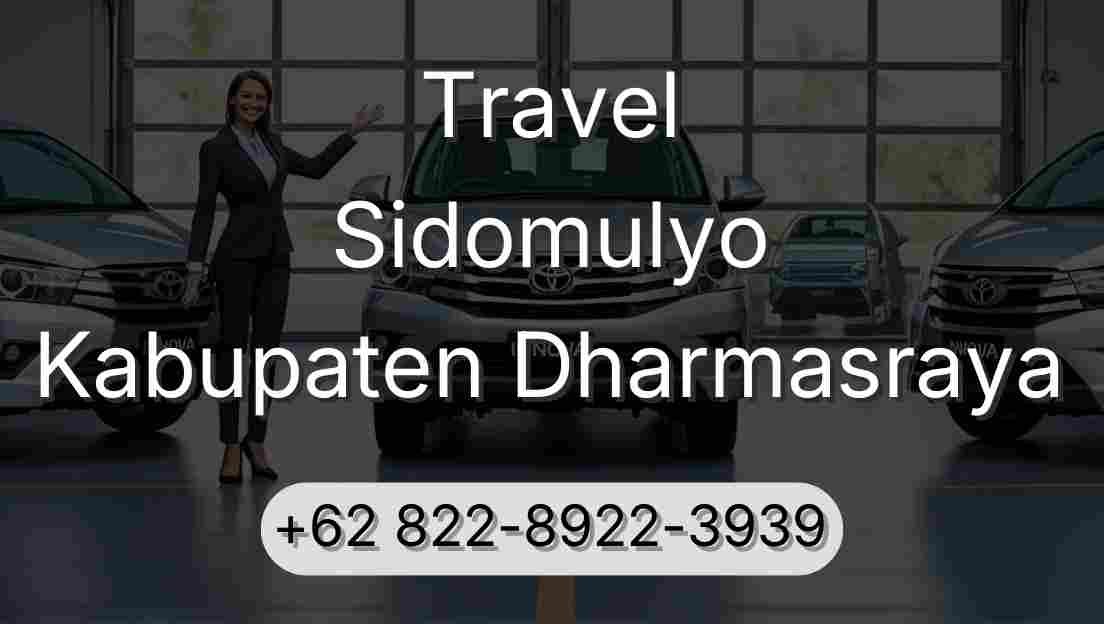 Travel Sidomulyo Kabupaten Dharmasraya