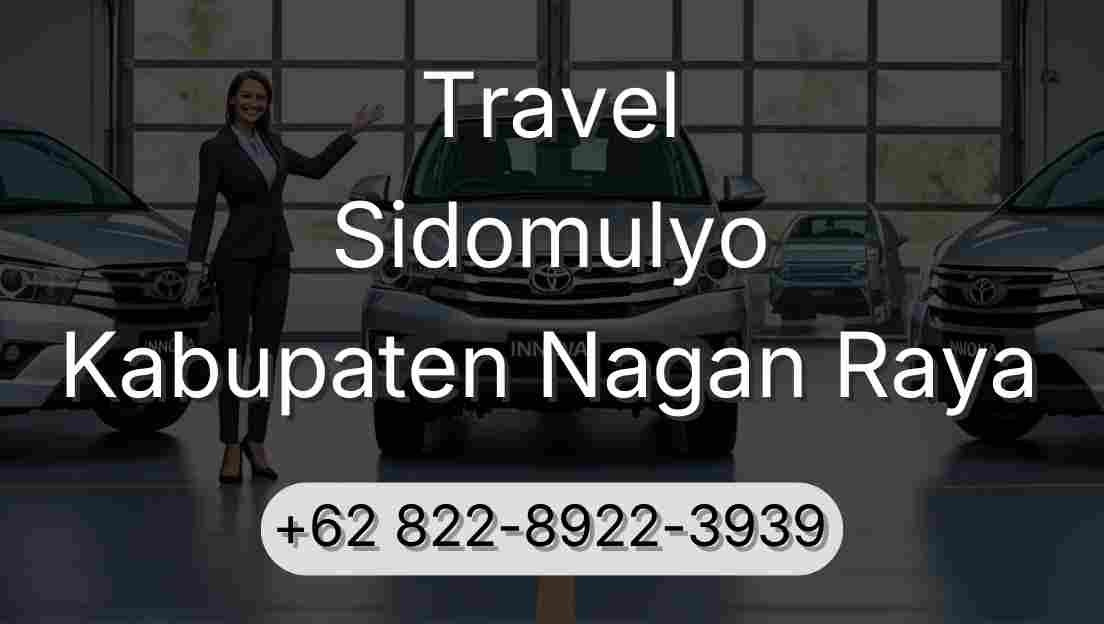 Travel Sidomulyo Kabupaten Nagan Raya