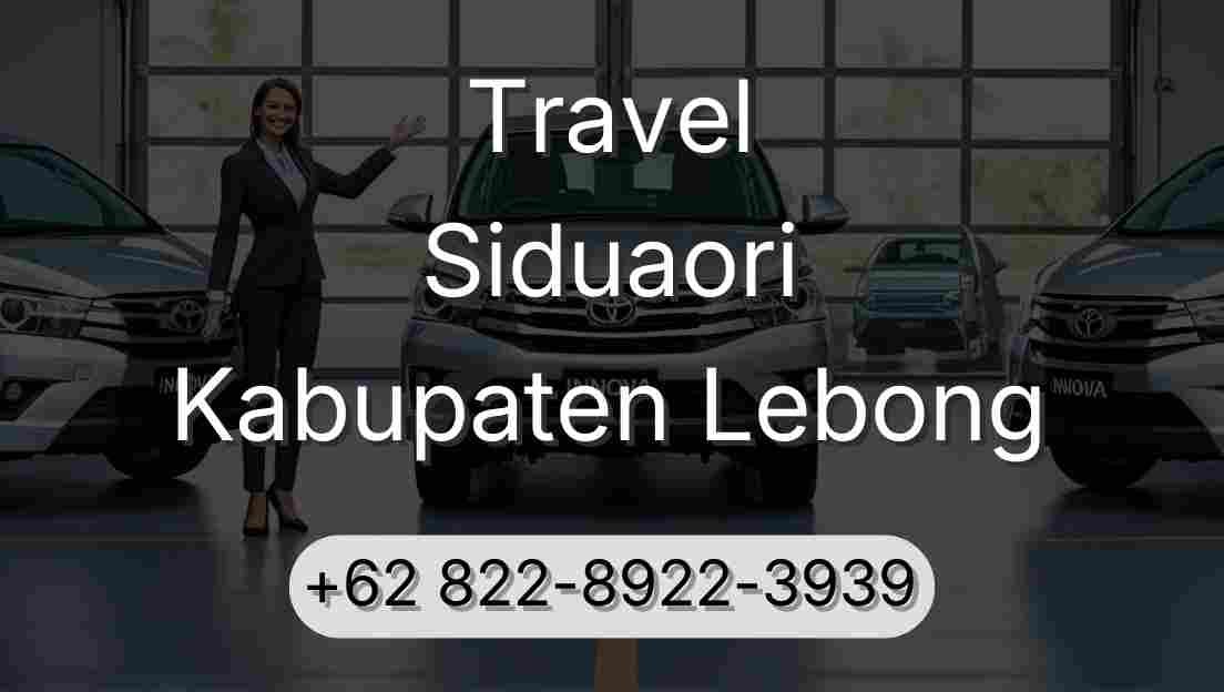 Travel Siduaori Kabupaten Lebong