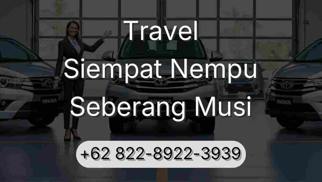 Travel Siempat Nempu Seberang Musi