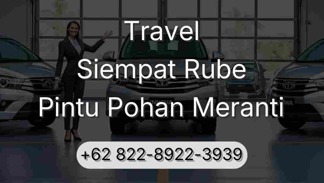 Travel Siempat Rube Pintu Pohan Meranti