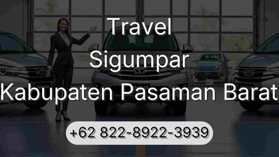 Travel Sigumpar Kabupaten Pasaman Barat