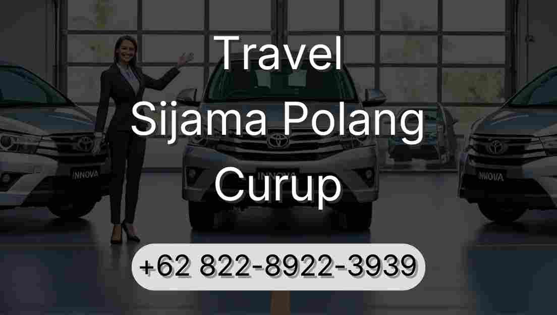 Travel Sijama Polang Curup