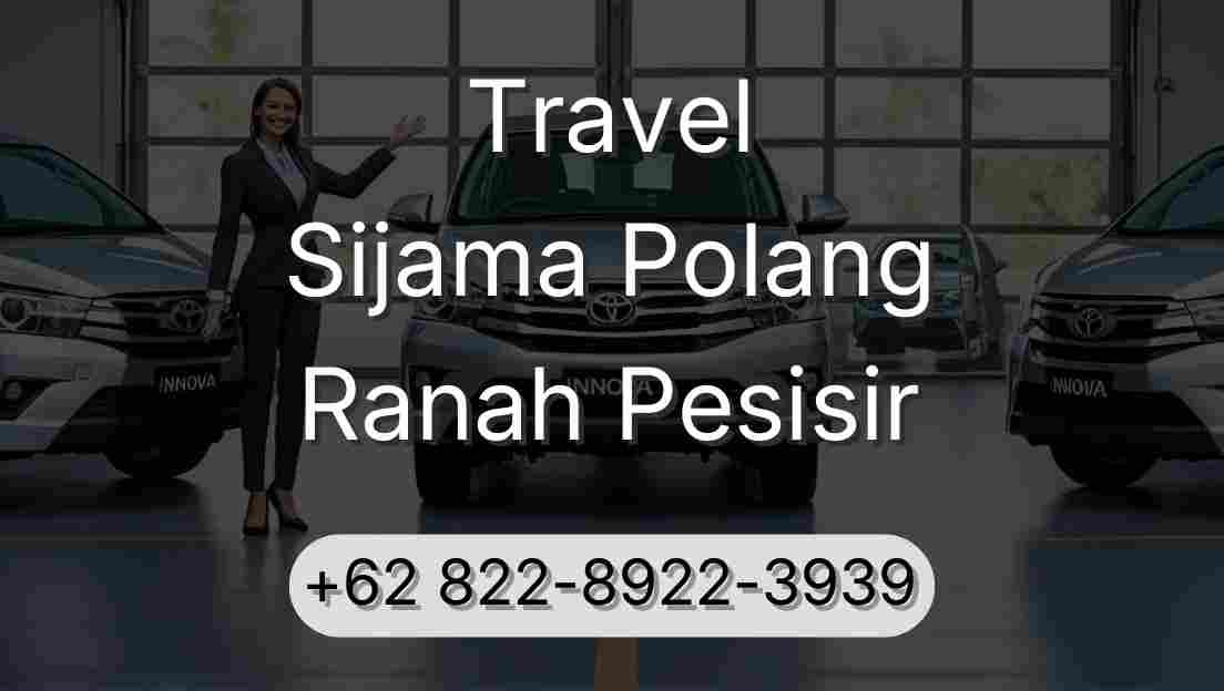Travel Sijama Polang Ranah Pesisir