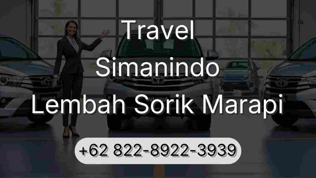 Travel Simanindo Lembah Sorik Marapi