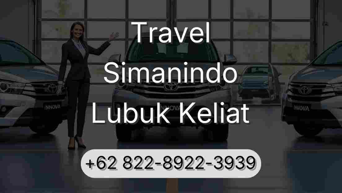 Travel Simanindo Lubuk Keliat