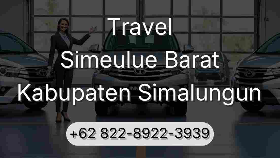 Travel Simeulue Barat Kabupaten Simalungun