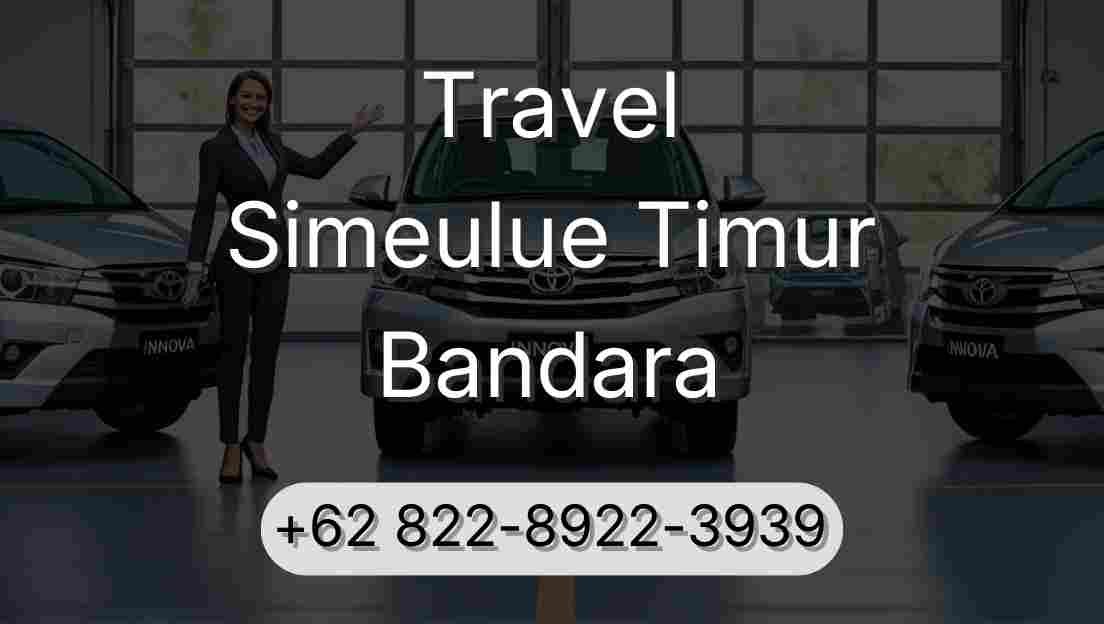 Travel Simeulue Timur Bandara