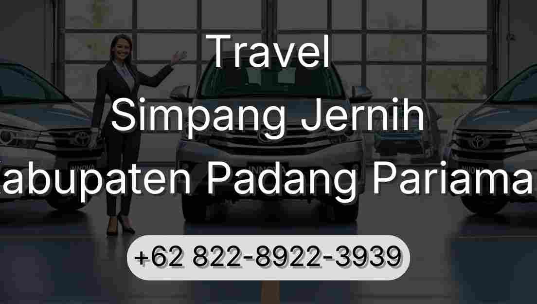 Travel Simpang Jernih Kabupaten Padang Pariaman