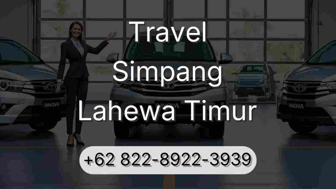 Travel Simpang Lahewa Timur