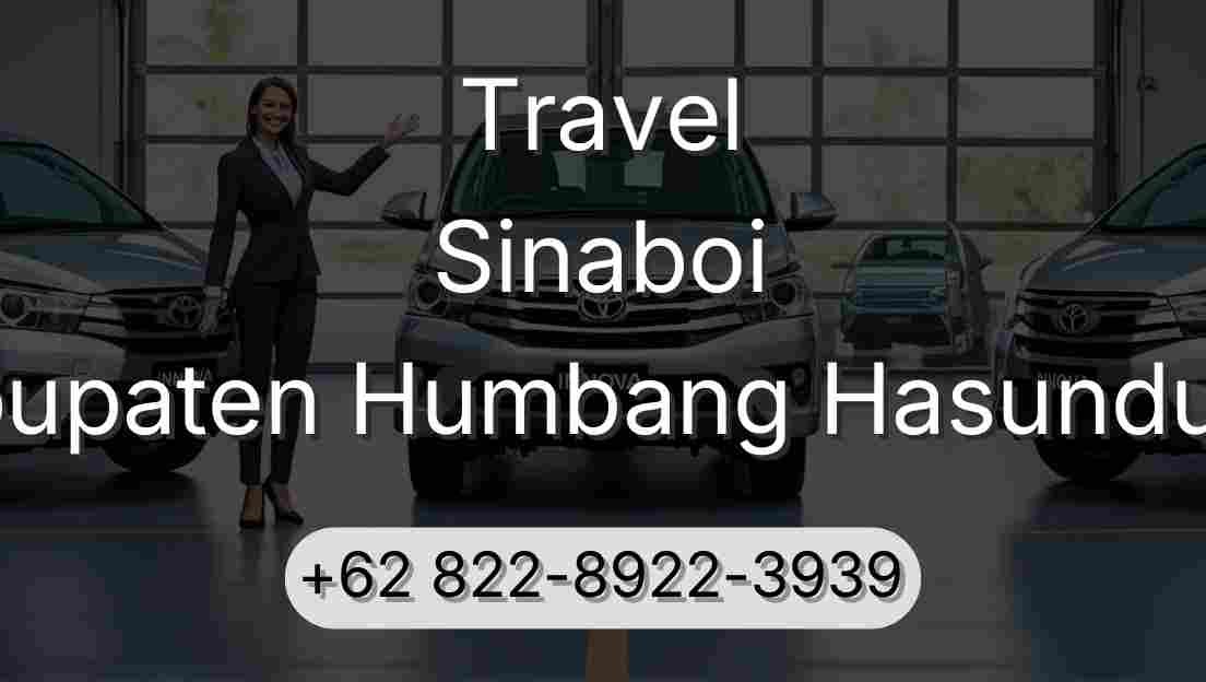 Travel Sinaboi Kabupaten Humbang Hasundutan