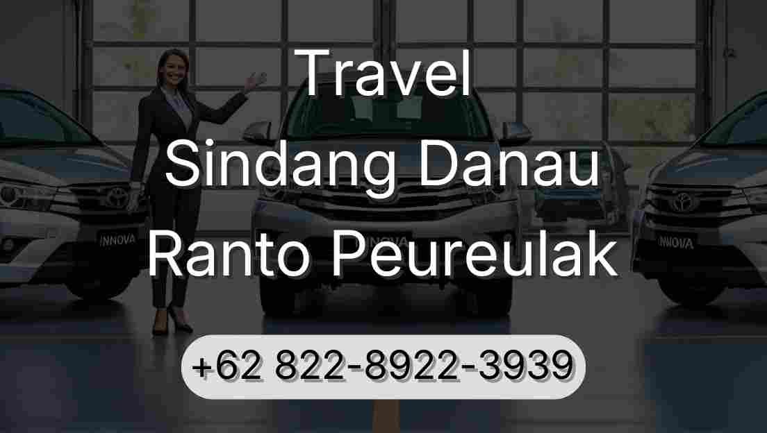 Travel Sindang Danau Ranto Peureulak