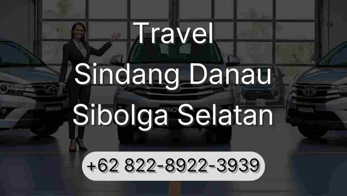 Travel Sindang Danau Sibolga Selatan