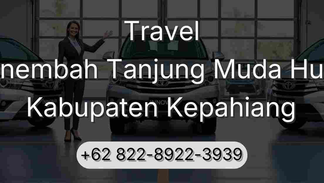 Travel Sinembah Tanjung Muda Hulu Kabupaten Kepahiang