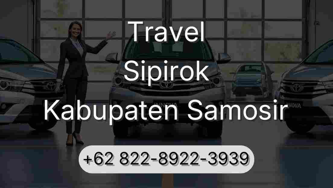 Travel Sipirok Kabupaten Samosir