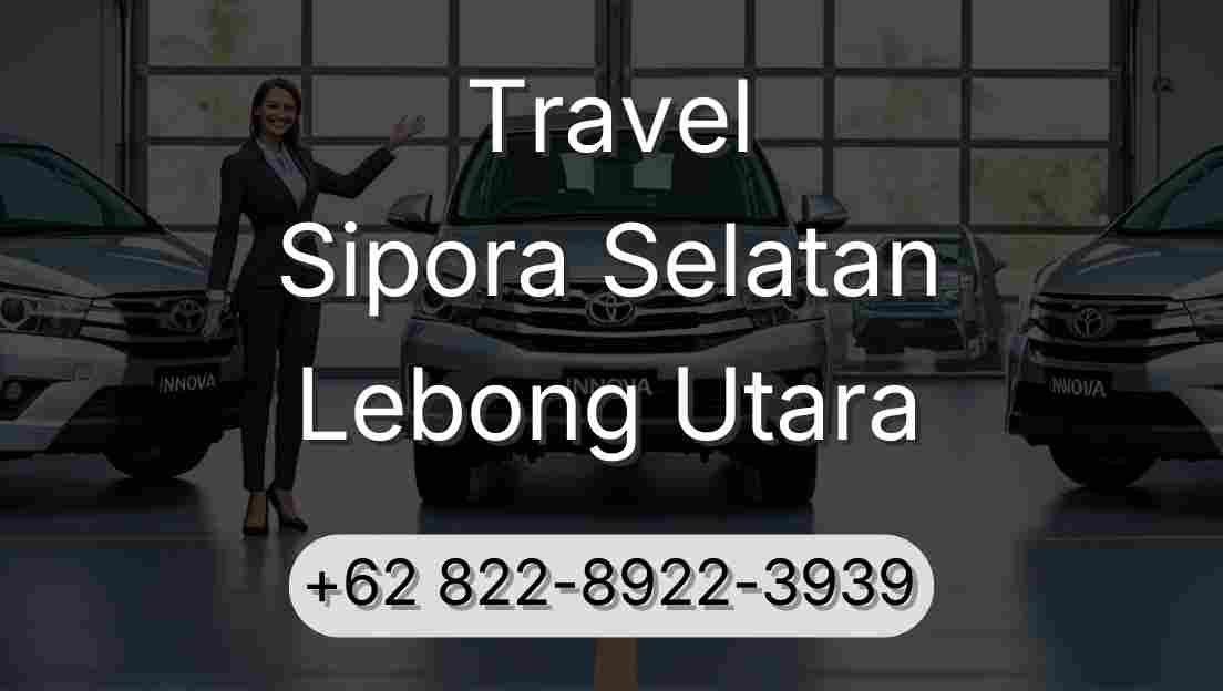 Travel Sipora Selatan Lebong Utara