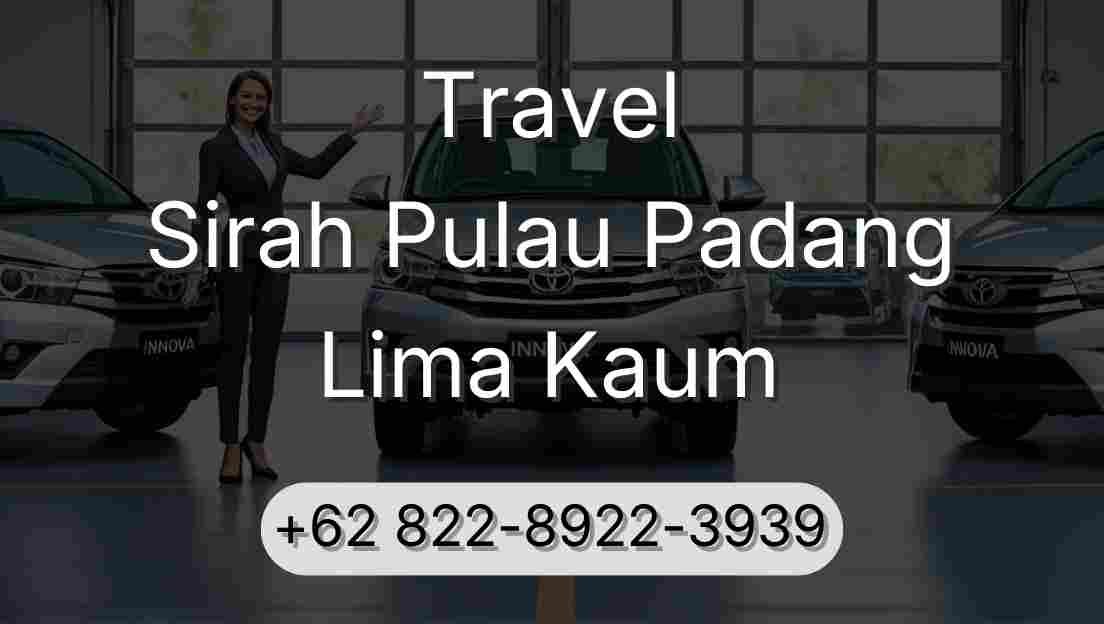 Travel Sirah Pulau Padang Lima Kaum