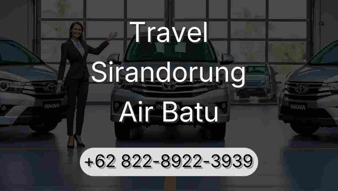 Travel Sirandorung Air Batu