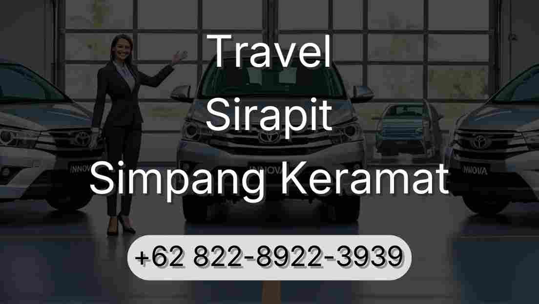 Travel Sirapit Simpang Keramat