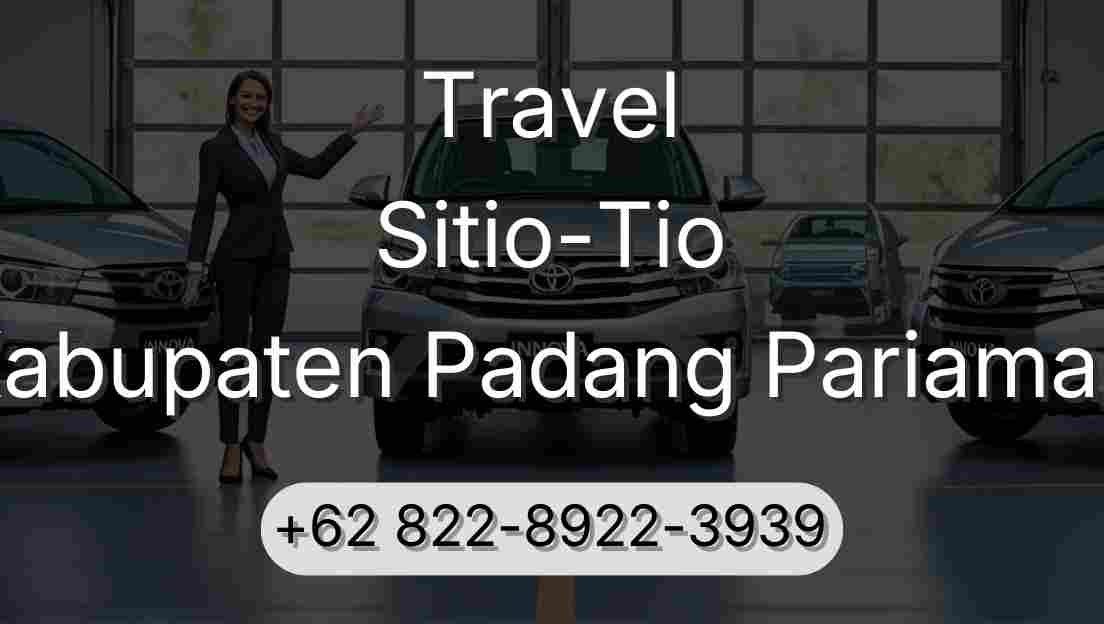 Travel Sitio-Tio Kabupaten Padang Pariaman