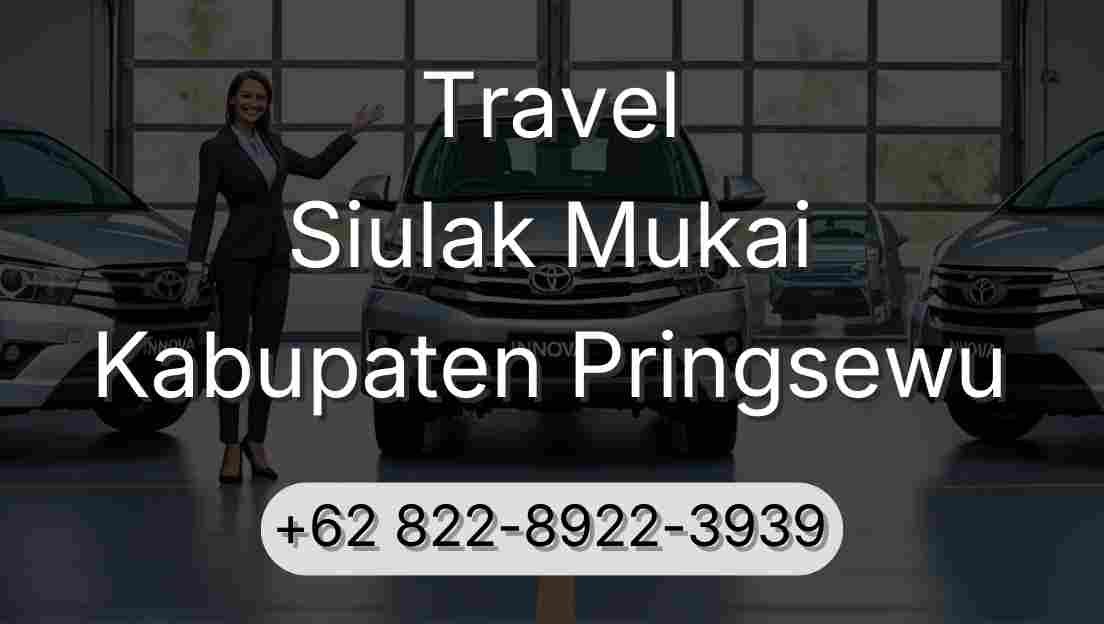 Travel Siulak Mukai Kabupaten Pringsewu