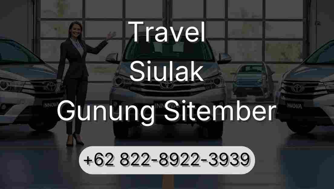 Travel Siulak Gunung Sitember