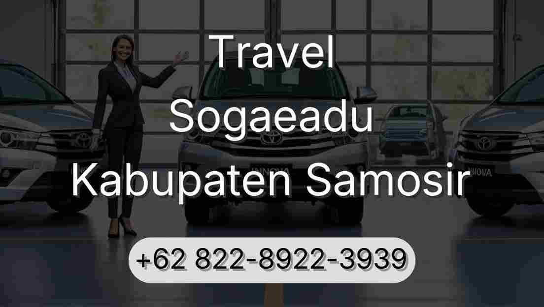 Travel Sogaeadu Kabupaten Samosir