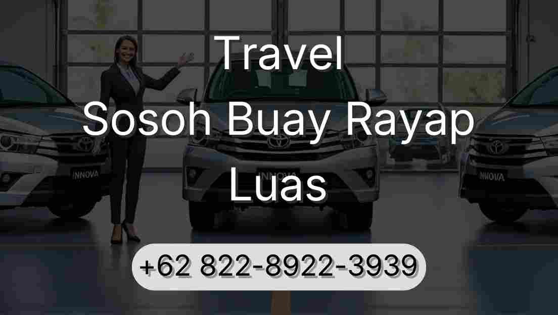 Travel Sosoh Buay Rayap Luas