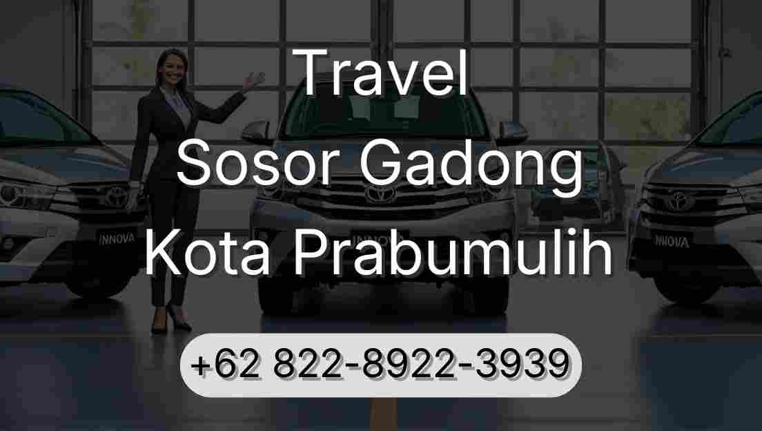 Travel Sosor Gadong Kota Prabumulih