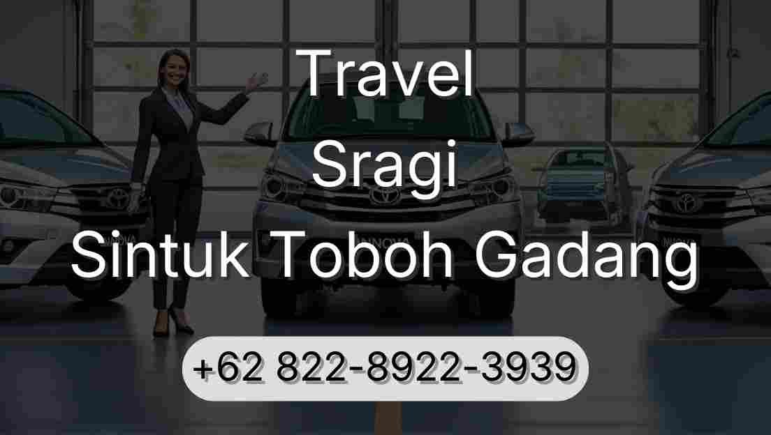 Travel Sragi Sintuk Toboh Gadang