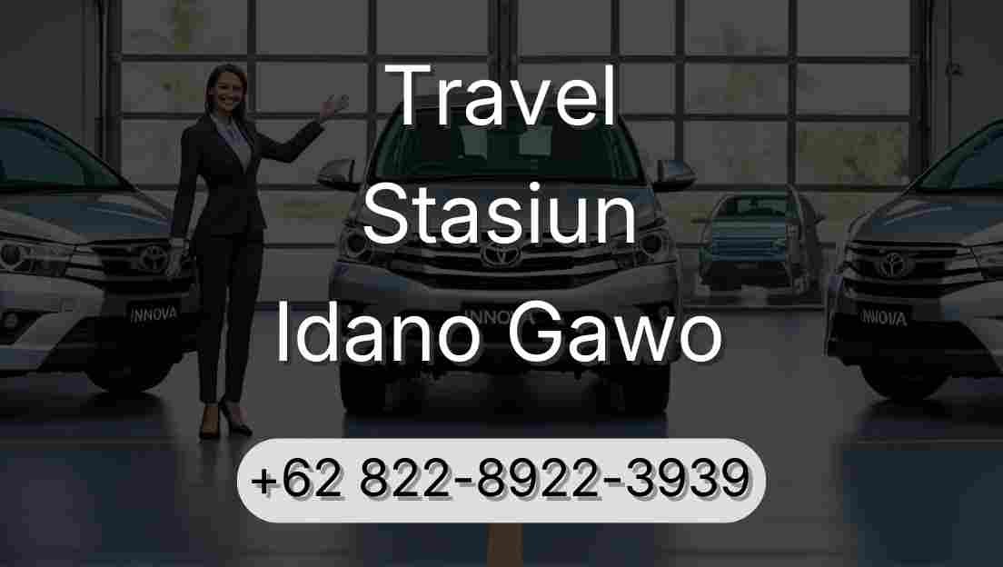 Travel Stasiun Idano Gawo