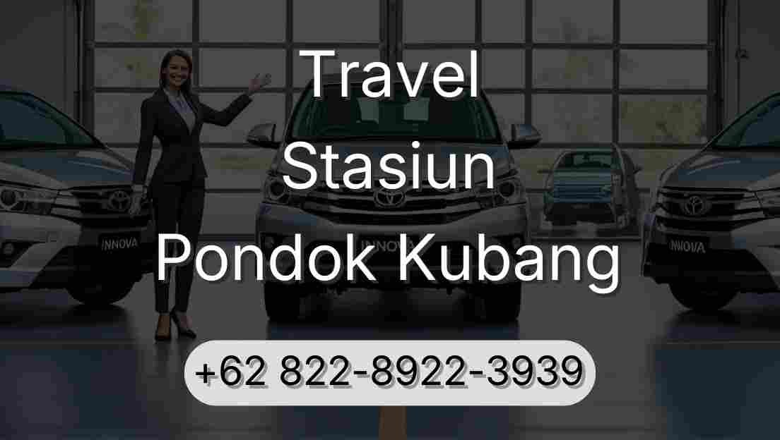 Travel Stasiun Pondok Kubang