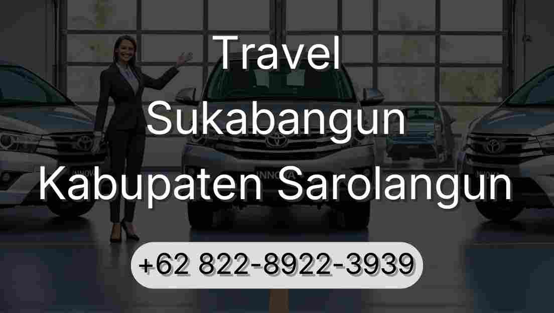 Travel Sukabangun Kabupaten Sarolangun