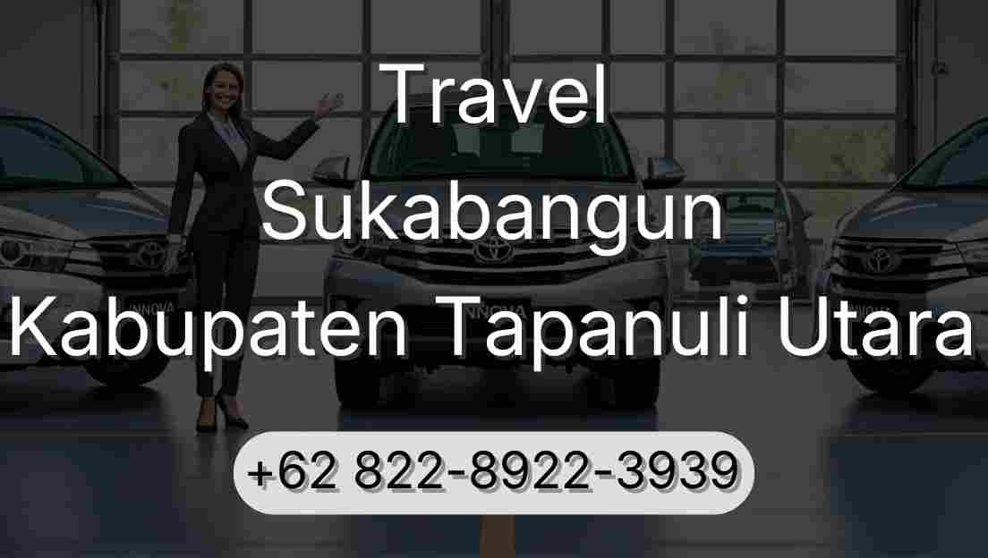 Travel Sukabangun Kabupaten Tapanuli Utara