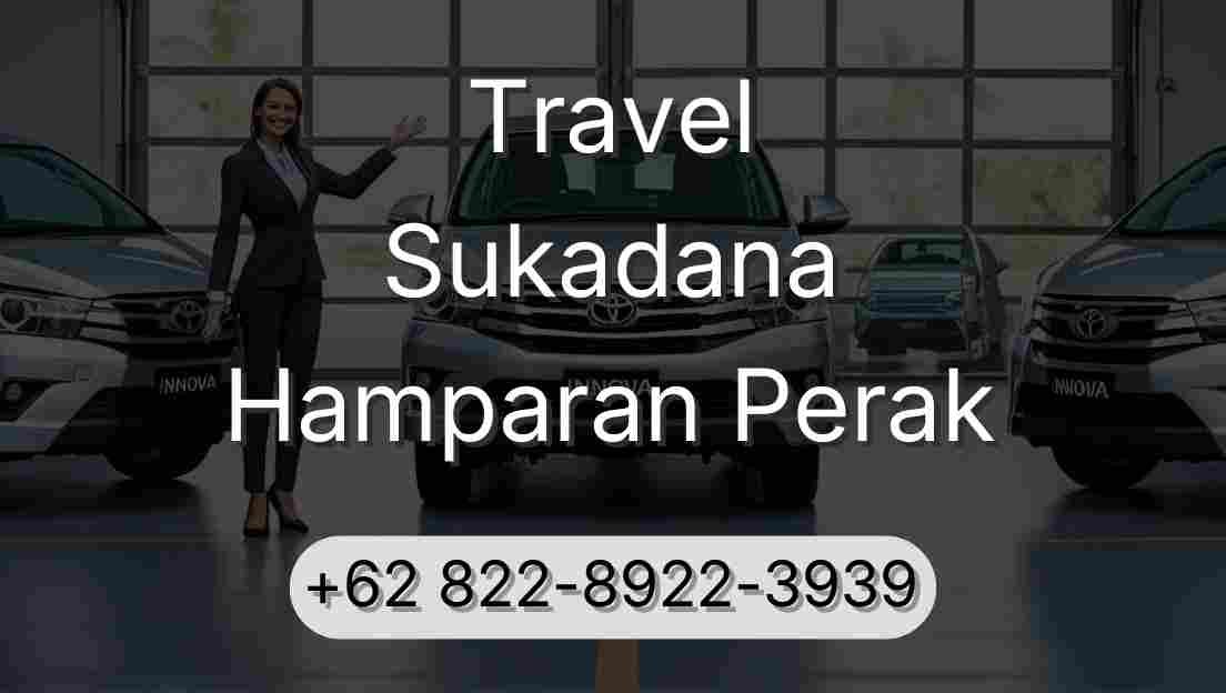 Travel Sukadana Hamparan Perak