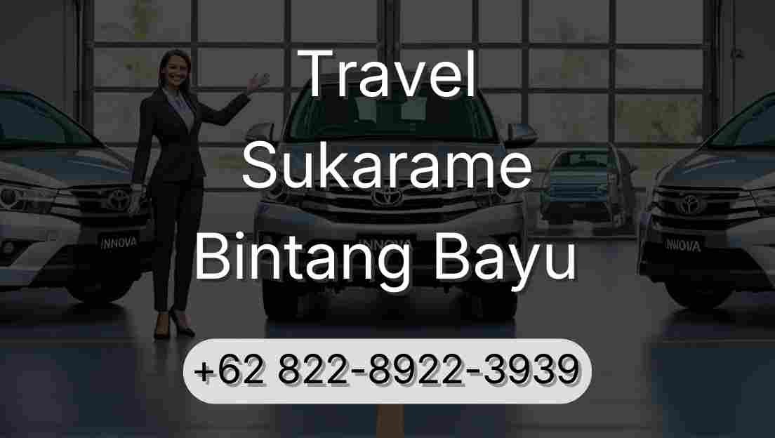 Travel Sukarame Bintang Bayu