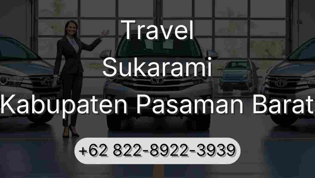 Travel Sukarami Kabupaten Pasaman Barat