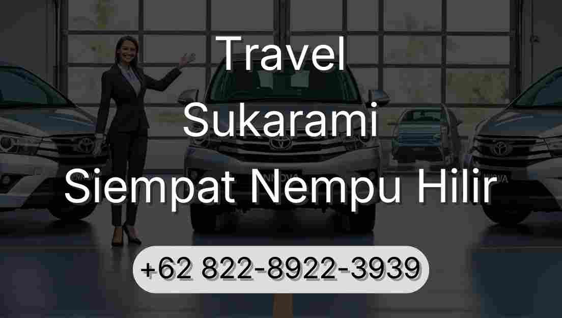 Travel Sukarami Siempat Nempu Hilir
