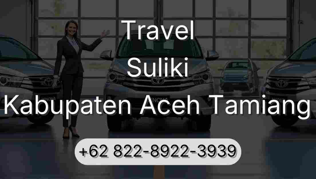 Travel Suliki Kabupaten Aceh Tamiang