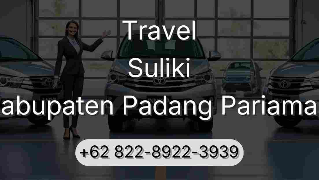 Travel Suliki Kabupaten Padang Pariaman