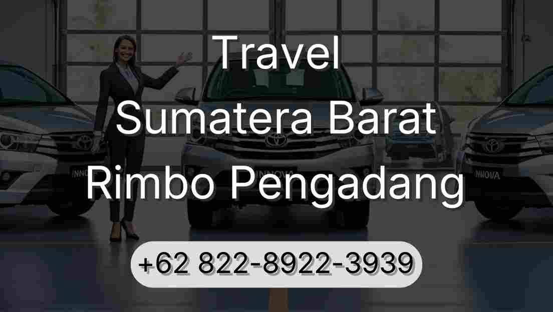 Travel Sumatera Barat Rimbo Pengadang