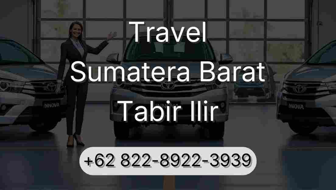 Travel Sumatera Barat Tabir Ilir