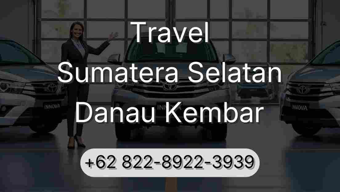 Travel Sumatera Selatan Danau Kembar