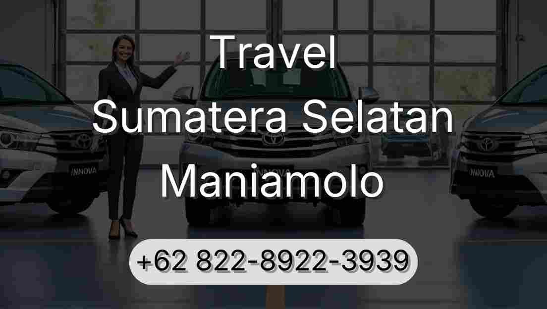 Travel Sumatera Selatan Maniamolo